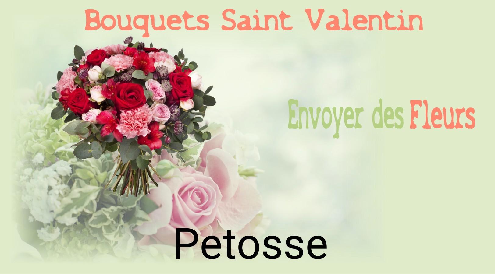 Roses de Saint-Valentin livrées à Petosse